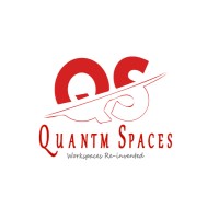 QuantmSpaces logo, QuantmSpaces contact details