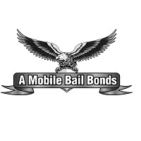 A Mobile Bail Bonds logo, A Mobile Bail Bonds contact details