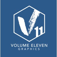 Volume 11 Graphics logo, Volume 11 Graphics contact details