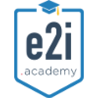 e2i.Academy logo, e2i.Academy contact details