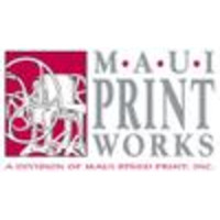 Maui Print Works logo, Maui Print Works contact details