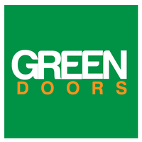 GreenDoors logo, GreenDoors contact details