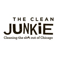 The Clean Junkie logo, The Clean Junkie contact details