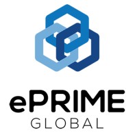 ePrimeGlobal logo, ePrimeGlobal contact details