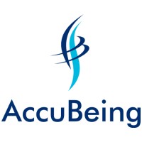 AccuBeing logo, AccuBeing contact details