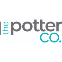 the potter co. logo, the potter co. contact details