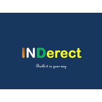 INDerect logo, INDerect contact details