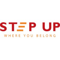 STEP UP logo, STEP UP contact details