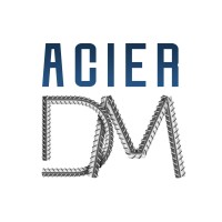 Acier DM steel logo, Acier DM steel contact details