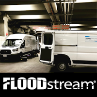 FLOODstream logo, FLOODstream contact details