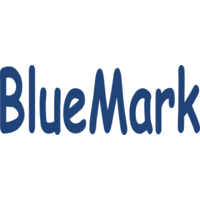 BlueMark logo, BlueMark contact details