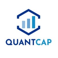 QuantCap logo, QuantCap contact details