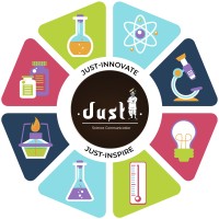 Justi Science logo, Justi Science contact details