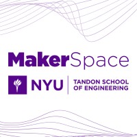 NYU MakerSpace logo, NYU MakerSpace contact details