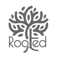 Rooted logo, Rooted contact details