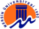 mersin university logo, mersin university contact details