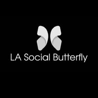 LA Social Butterfly logo, LA Social Butterfly contact details