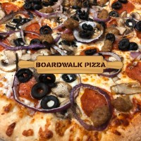 Boardwalk Pizza logo, Boardwalk Pizza contact details