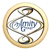 The Amity Group logo, The Amity Group contact details