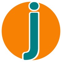 justle logo, justle contact details