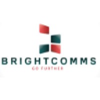 BRIGHTCOMMS logo, BRIGHTCOMMS contact details