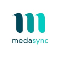 MedaSync logo, MedaSync contact details