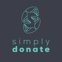 SimplyDonate logo, SimplyDonate contact details