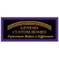 GENESIS CUSTOM HOMES logo, GENESIS CUSTOM HOMES contact details