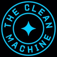 The Clean Machine logo, The Clean Machine contact details