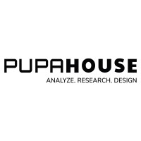 PupaHouse logo, PupaHouse contact details