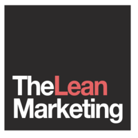 The Lean Marketing logo, The Lean Marketing contact details