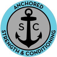 Anchored Strength & Conditioning logo, Anchored Strength & Conditioning contact details