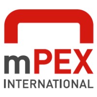 mPEX International logo, mPEX International contact details