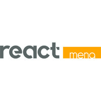 React Mena logo, React Mena contact details