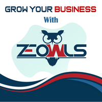 ZeOwls logo, ZeOwls contact details