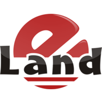 E-LAND logo, E-LAND contact details