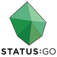 Status:Go logo, Status:Go contact details