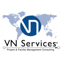 VN Services logo, VN Services contact details