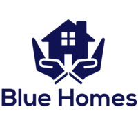 Blue Homes logo, Blue Homes contact details