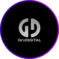 GroDigital logo, GroDigital contact details