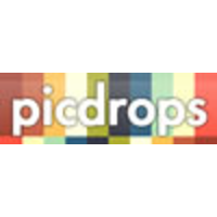 PicDrops logo, PicDrops contact details