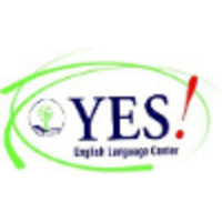 YES - English Language Center logo, YES - English Language Center contact details