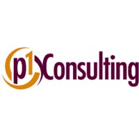 P1 Consulting logo, P1 Consulting contact details