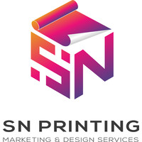 SN Printing logo, SN Printing contact details