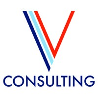 V Consulting logo, V Consulting contact details