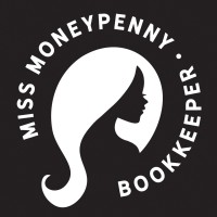 Miss Moneypenny Bookkeeper logo, Miss Moneypenny Bookkeeper contact details