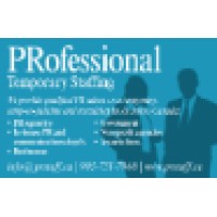 PRofessional Temporary Staffing logo, PRofessional Temporary Staffing contact details