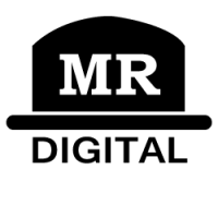 MR Digital logo, MR Digital contact details