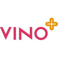 VINO + logo, VINO + contact details