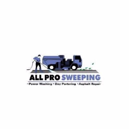 All Pro Sweeping logo, All Pro Sweeping contact details